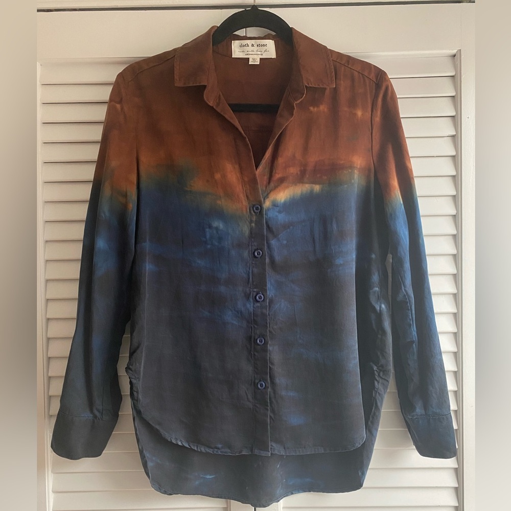 Anthropologie button down shirt